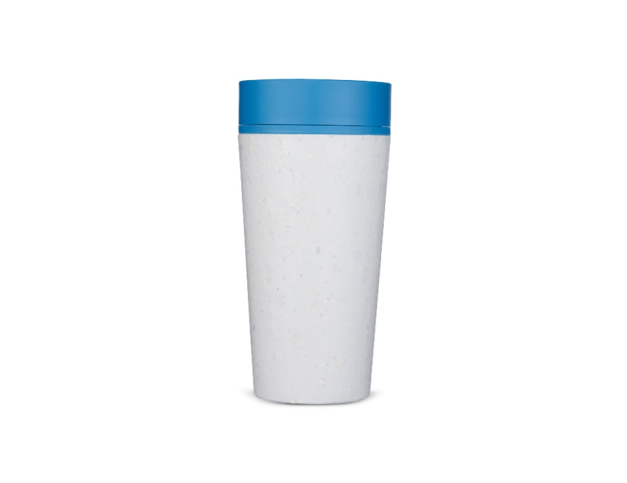 Rundkarte Kaffeetasse - Kreiskalte - Graublau - 340 ml