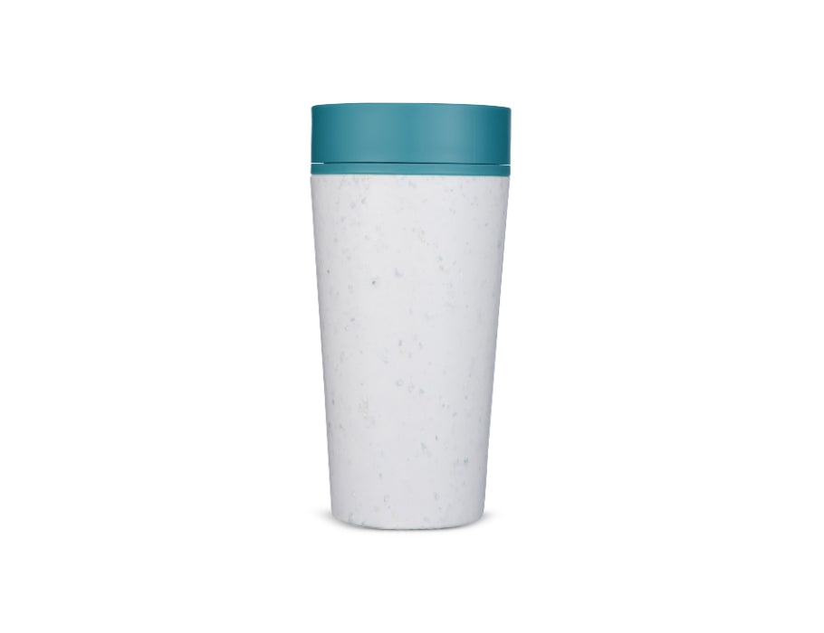 Rundkarte Kaffeetasse - Rundkasse - Graugrün - 340 ml