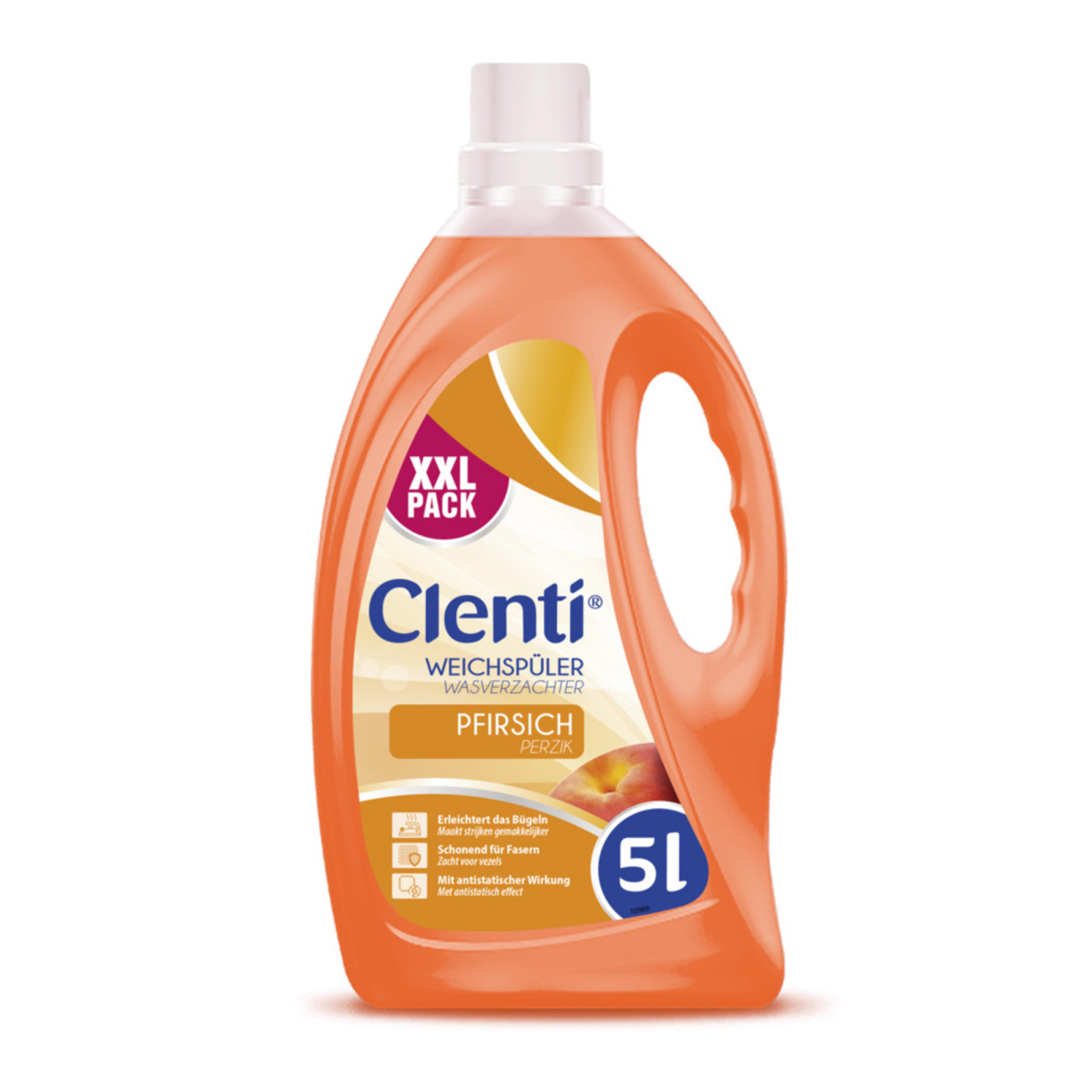 Clenti Weichspüler Pfirsich (2x 5l)
