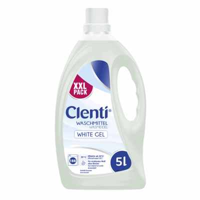 Clenti White Gel Waschmittel (2x 5l)