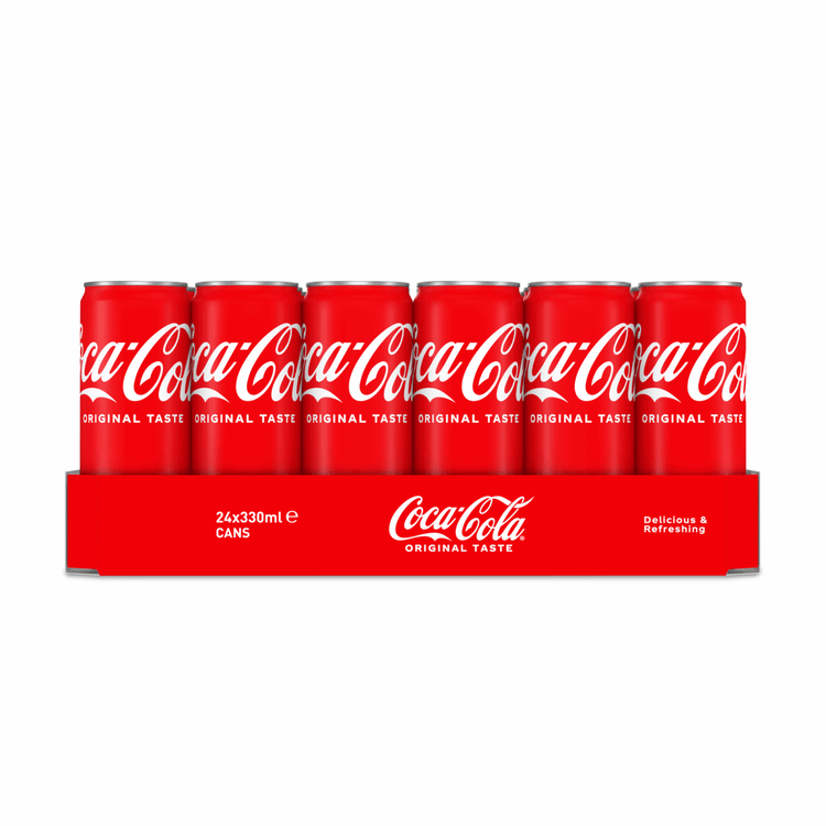 Coca-Cola Regular Dose (24x 33cl) + Fanta Regular (24x 33cl)