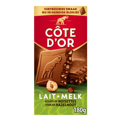 Cote d'or Originaltablette Milchnuss (18x 180gr)