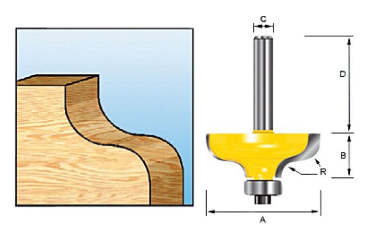 Makita-Zubehör S-Profilfr+Lag. hm 41,3 mm s8 - d-11592
