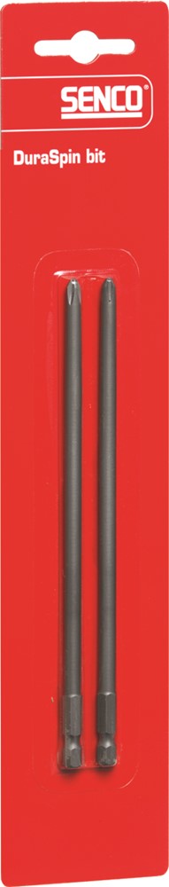Senco Duraspin-Bits PH2 – Philips – 174 mm. DS5525 DS5550 – Blister mit 2 Stück. - ea0326b