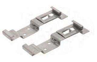 Tirex Kennzeichenhalter Edelstahl 2er Set