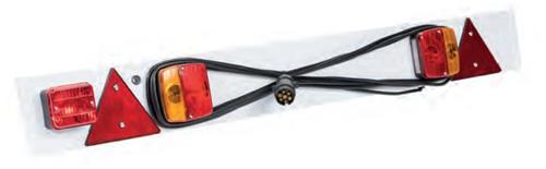 Tirex Lichtleiste 122x14cm 6m Kabel