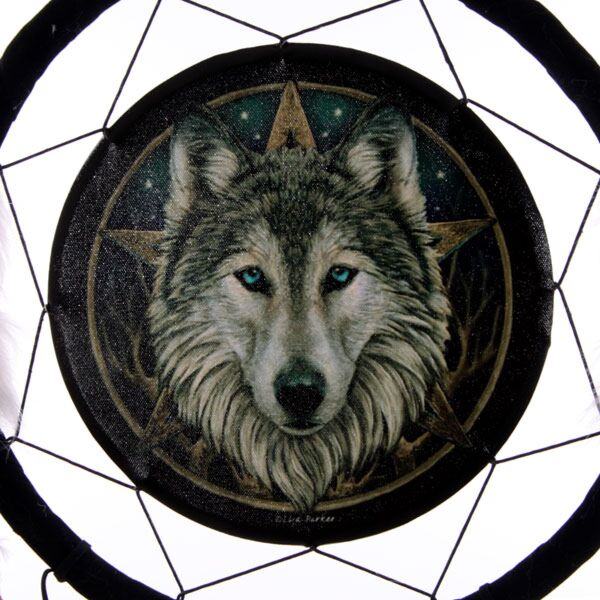 Lisa Parker Dreamcatcher - Wolf Head 33 cm