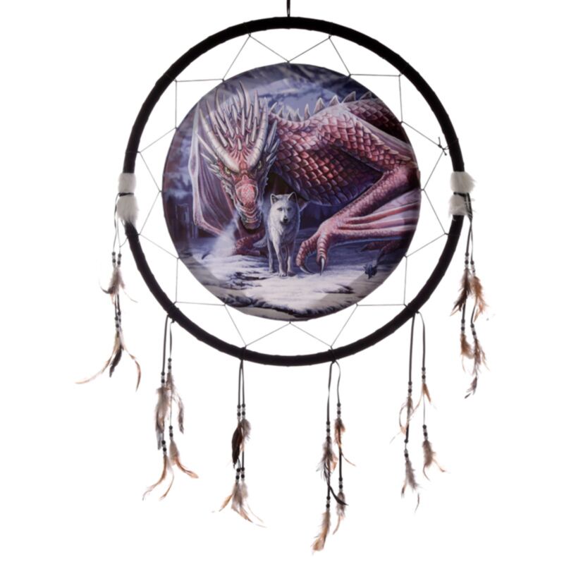 Lisa Parkerer Alliance Dragon Wolf Dreamcatcher 60 cm
