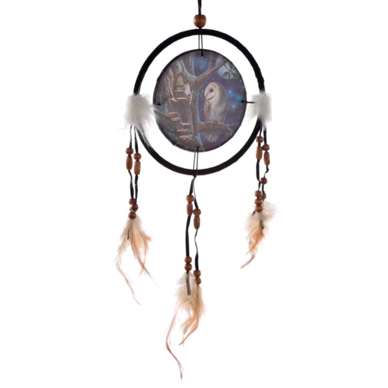 Lisa Parker Fairy Tale Owl Fee Dreamcatcher 16cm