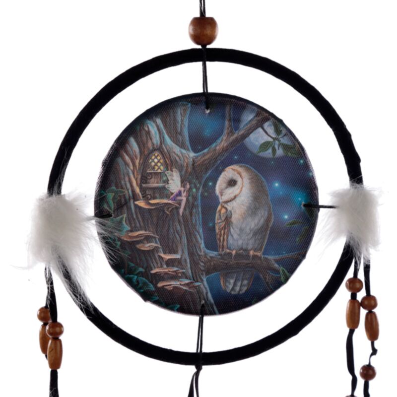 Lisa Parker Fairy Tale Owl Fee Dreamcatcher 16cm