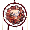 Herbst Wolf Dreamcatcher 16 cm