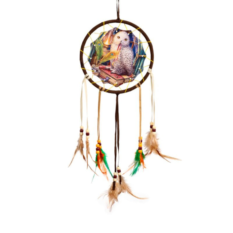 Lisa Parker Wachter von Sprichwesen Owl Dreamcatcher 16 cm