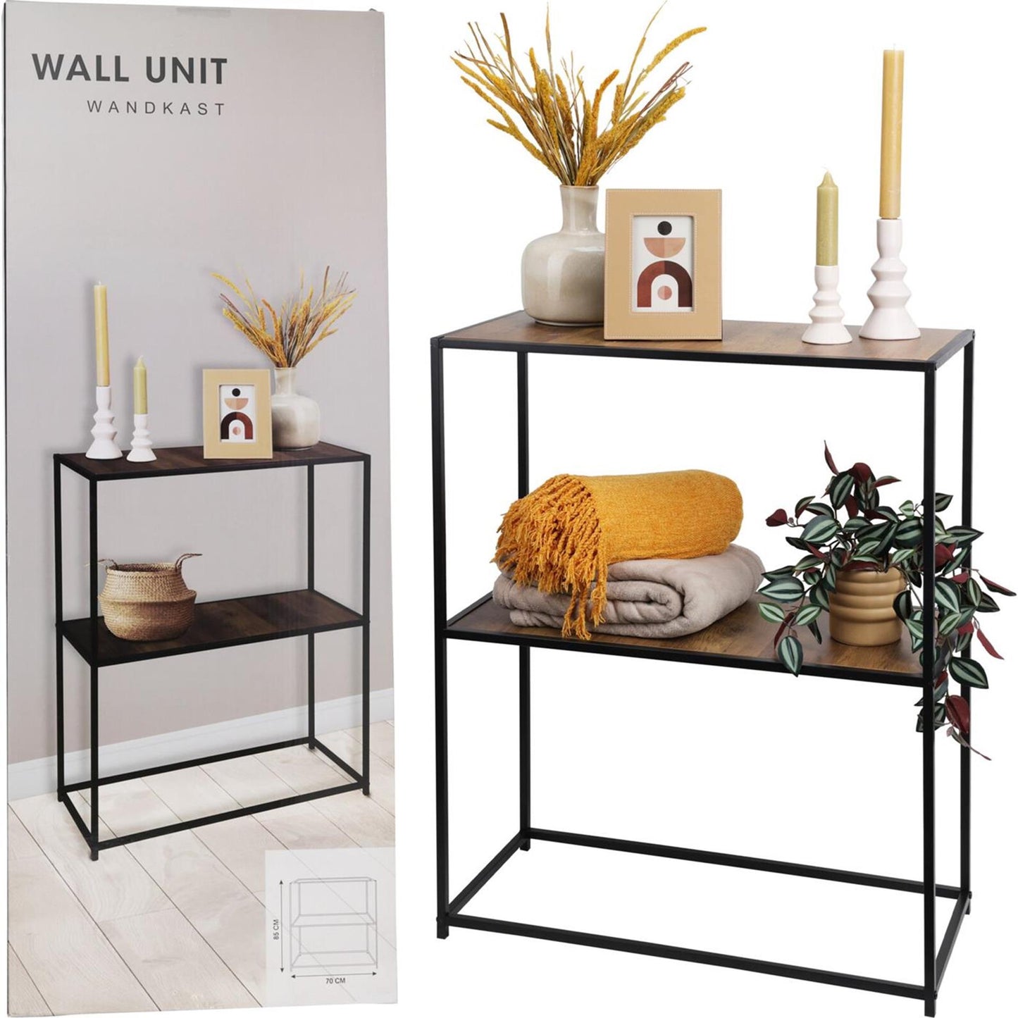 Home-Styling-Schrank 70x31x85cm