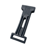 Polisport Plasticos S.A. bobike bev. Schnalle schwarz 3-Punkt-Gurt -1250042*
