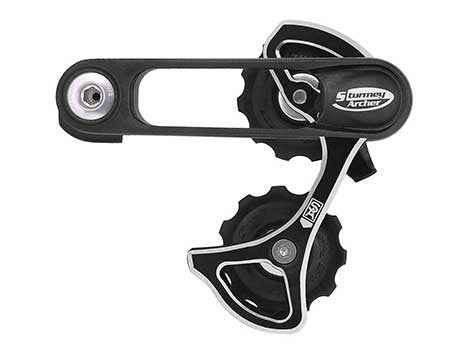 Sunrace Kettenspanner CTS80 – schwarz, Aluminium, 160 g, 5 cm Abstand, 11 Zähne