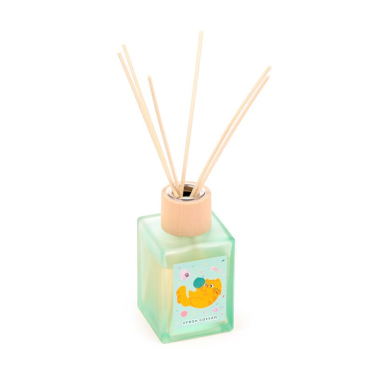 Beans Co -Katzen frische Baumwolle 100 ml Duftstäbe Huisparfum