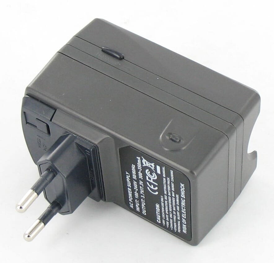 Yanec -Batterieladegerät für CR123, CR2