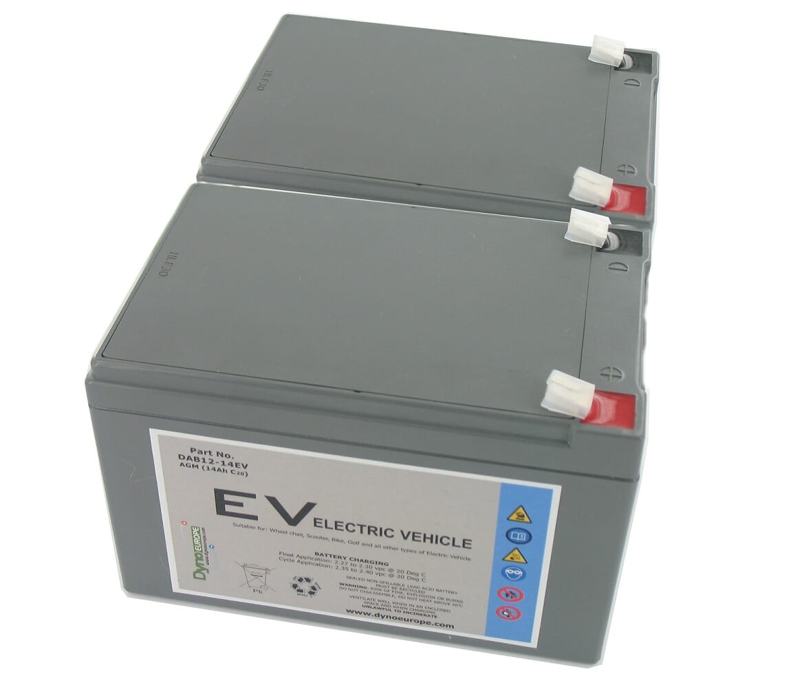 Dyno Europe Dyno AGM Batterie 12V 16,4AH Ersatzset (exkl. Kabel)