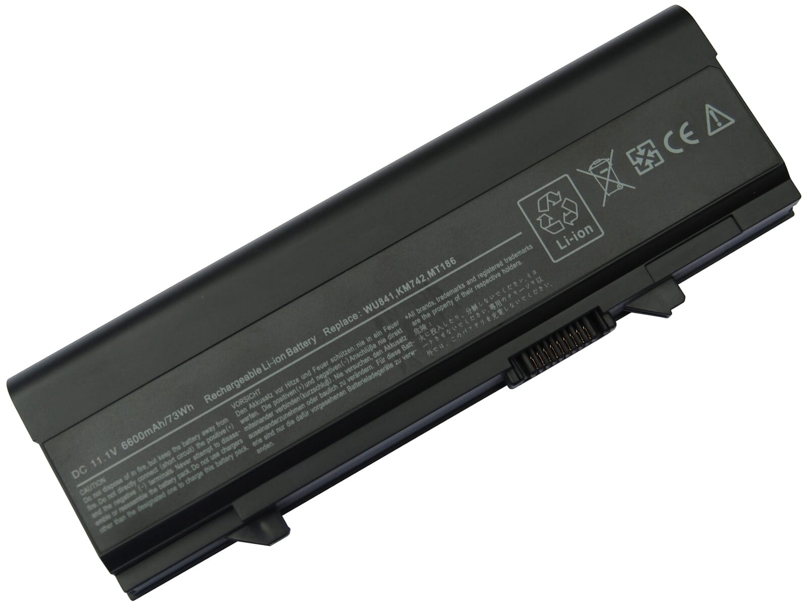 Blu-basic Laptop-Batterie um 10,8 V 6600mah verlängert