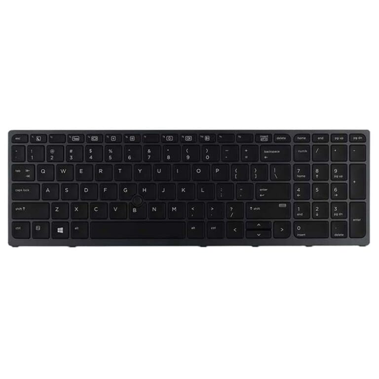 HP -Laptop -Tastatur Aery sein + Hintergrundbeleuchtung