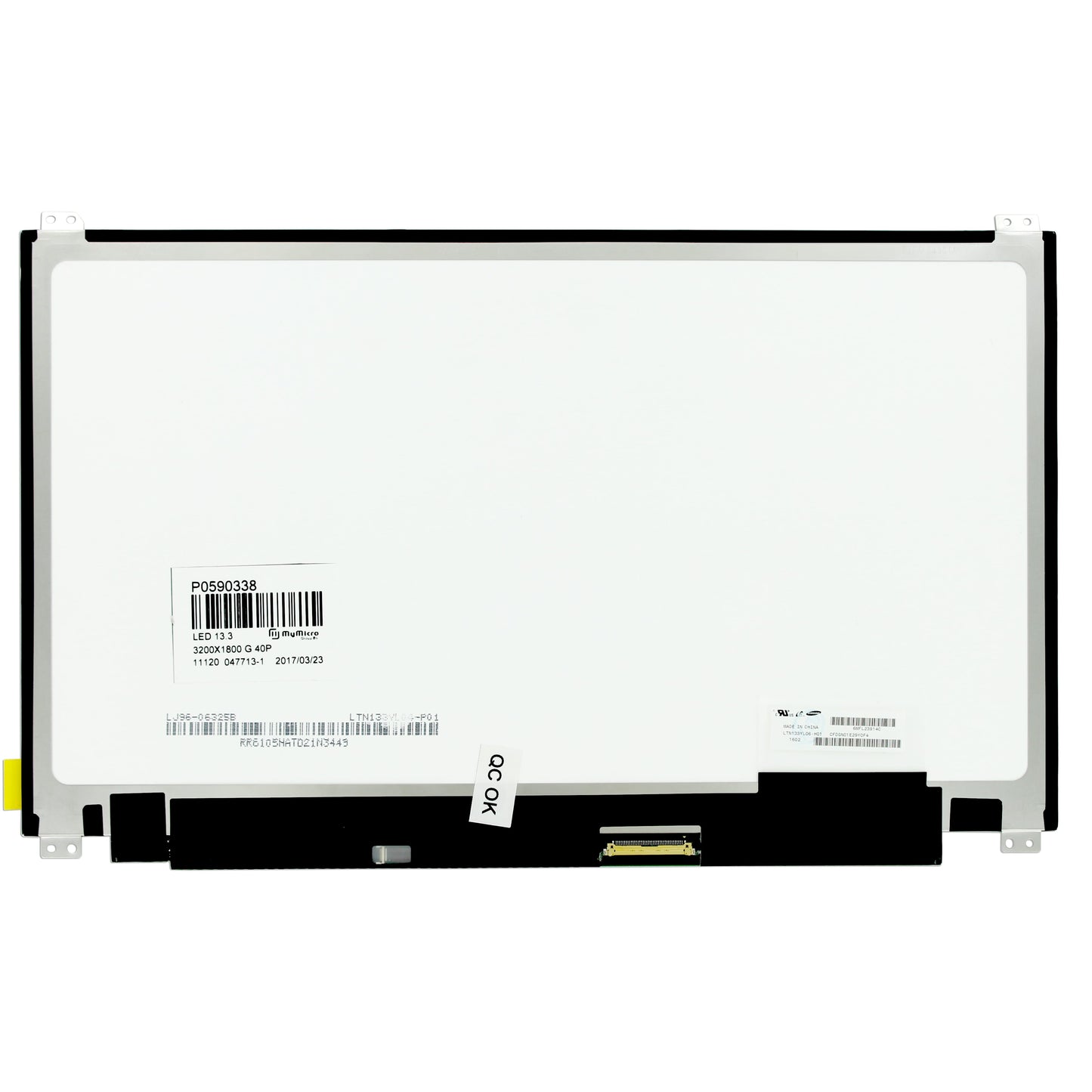OEM 13,3 Zoll LCD -Bildschirm 3200x1800 Shine 40Pin