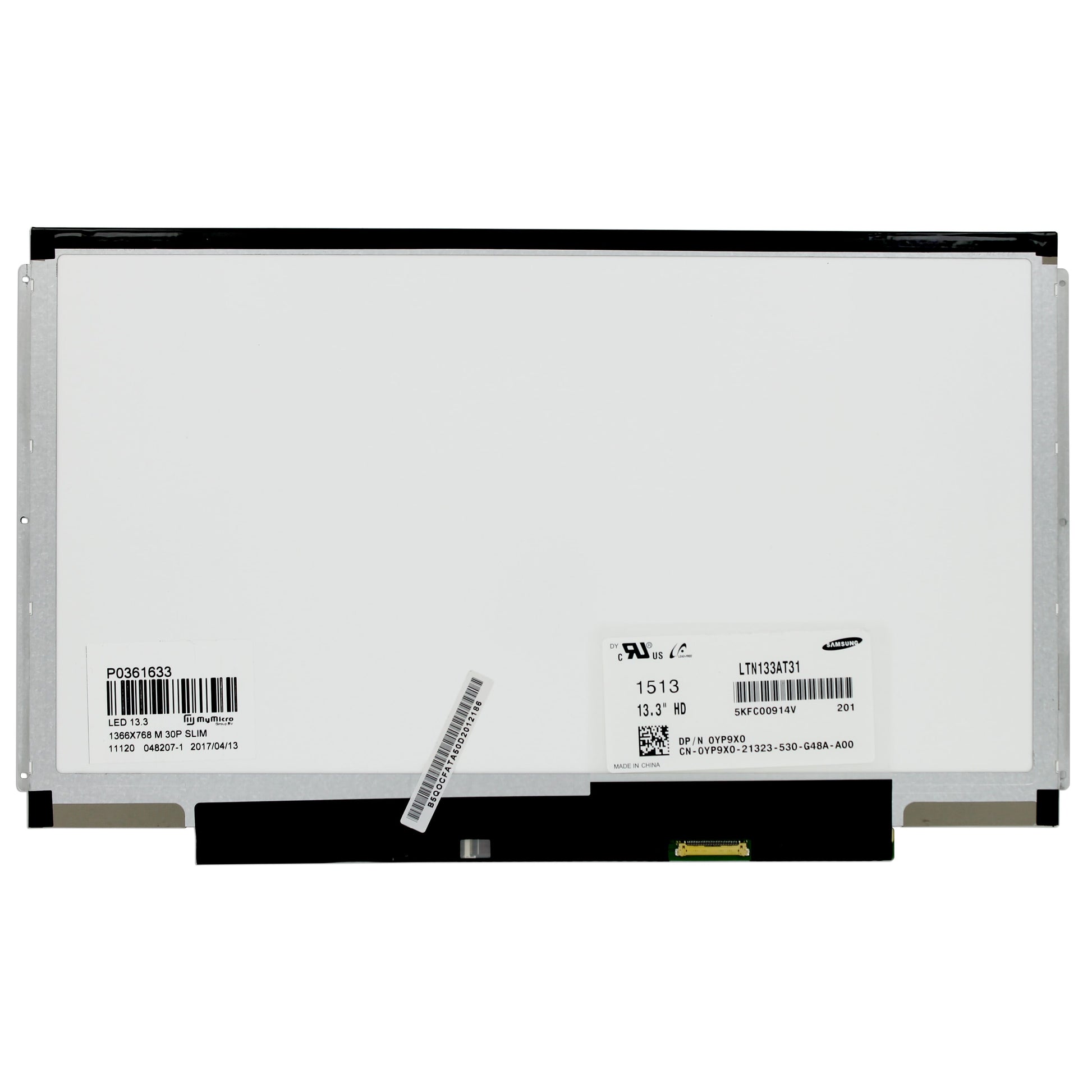 OEM 13,3 Zoll LCD -Bildschirm 1366x768 MAT 30PIN EDP
