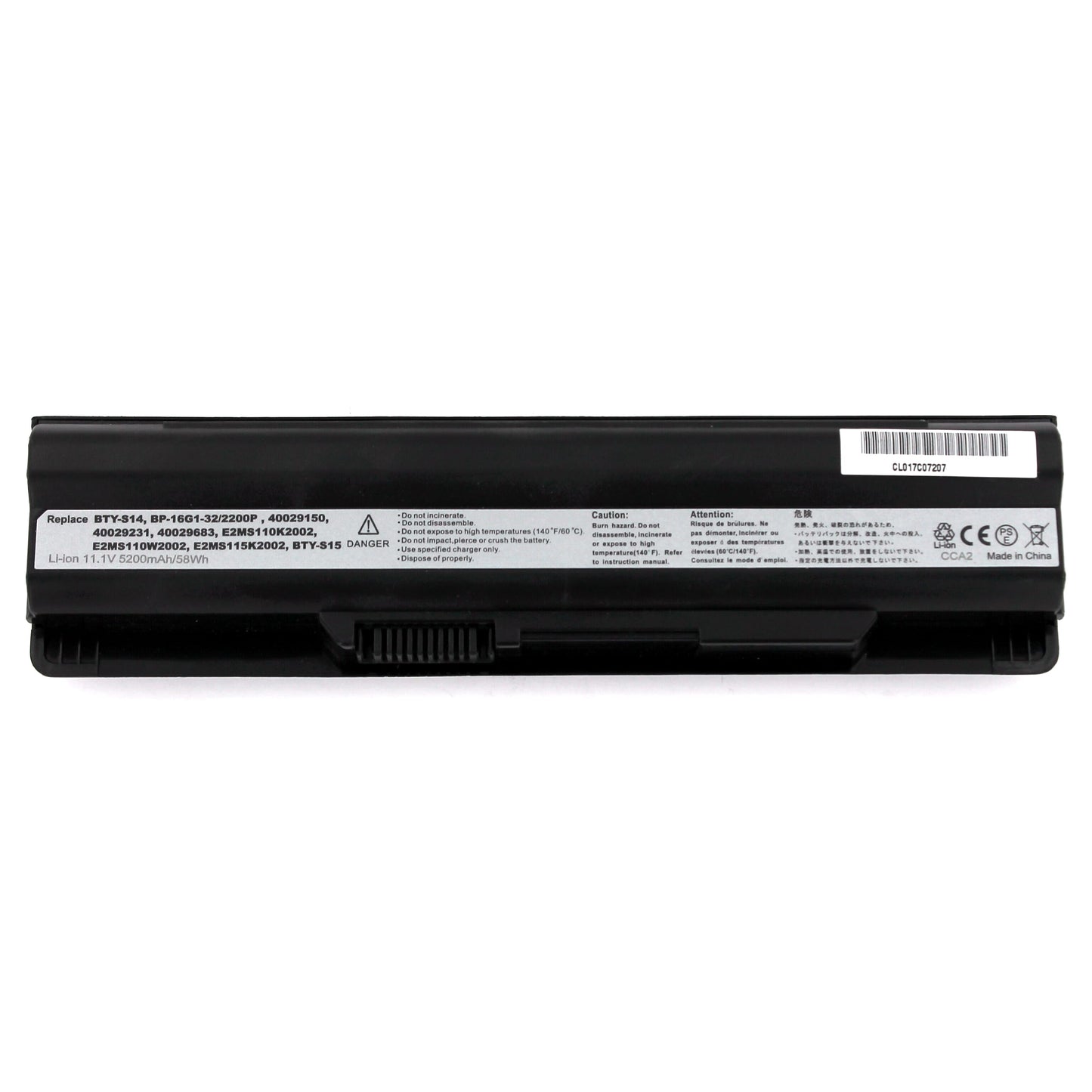 Yanec Laptop -Batterie 5200mah