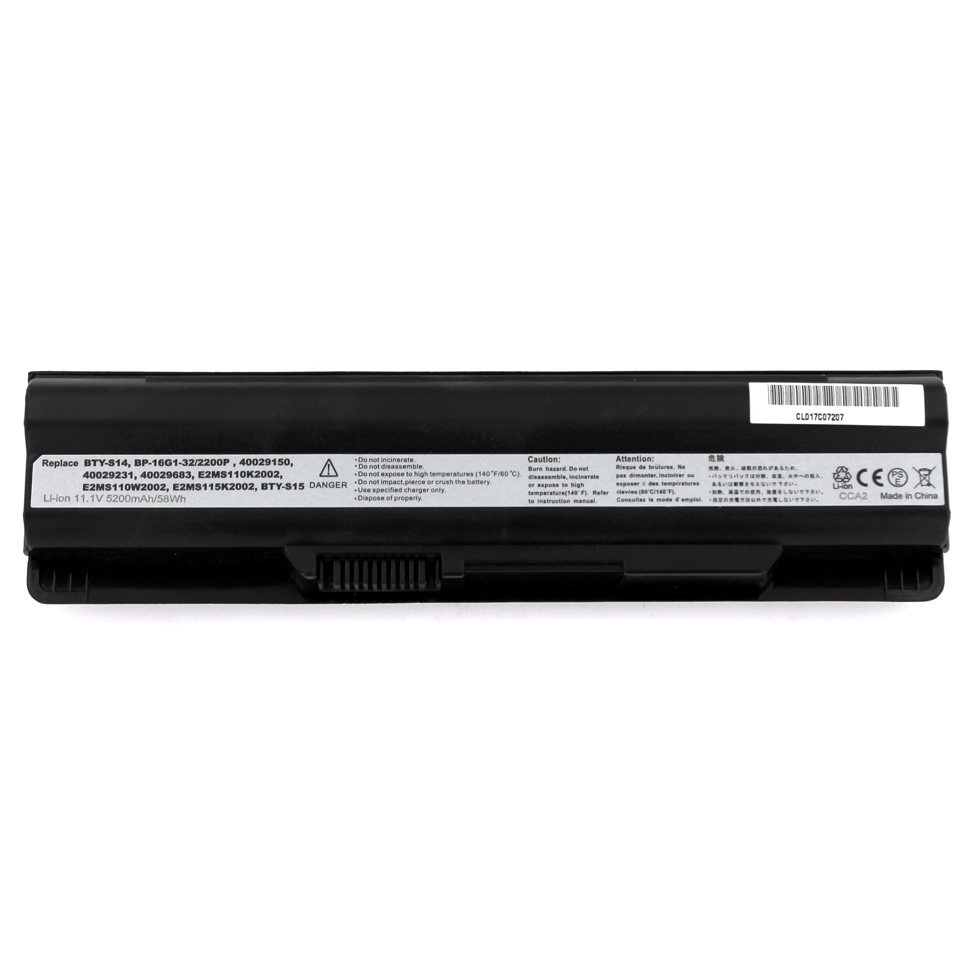 Yanec Laptop -Batterie 5200mah