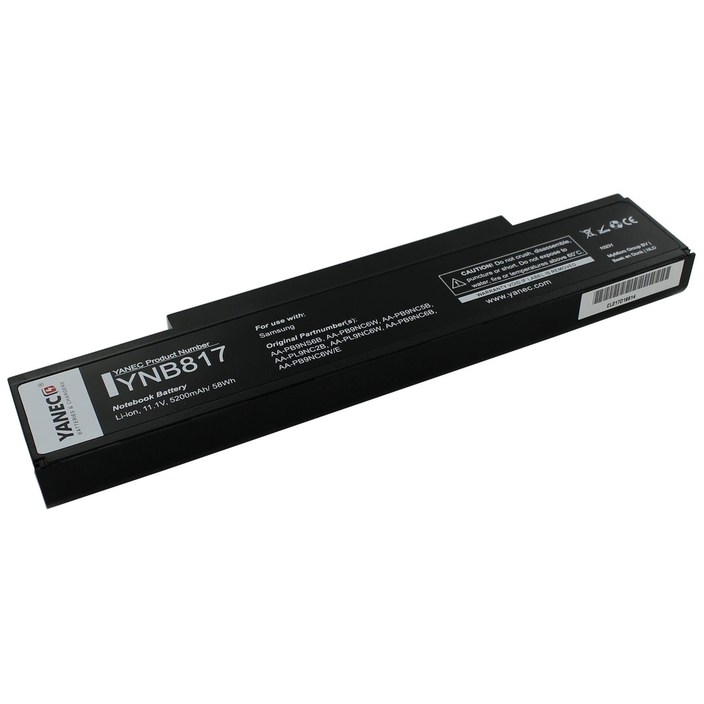 Yanec Laptop -Batterie 5200mah