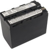 Blu-Basic Camcorder Batterie 7,2 V 6600mah