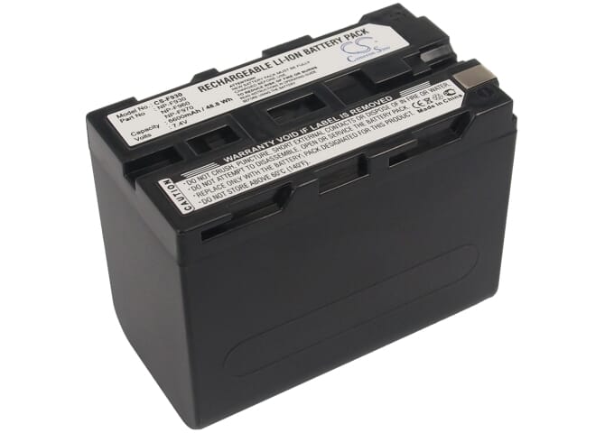Blu-Basic Camcorder Batterie 7,2 V 6600mah