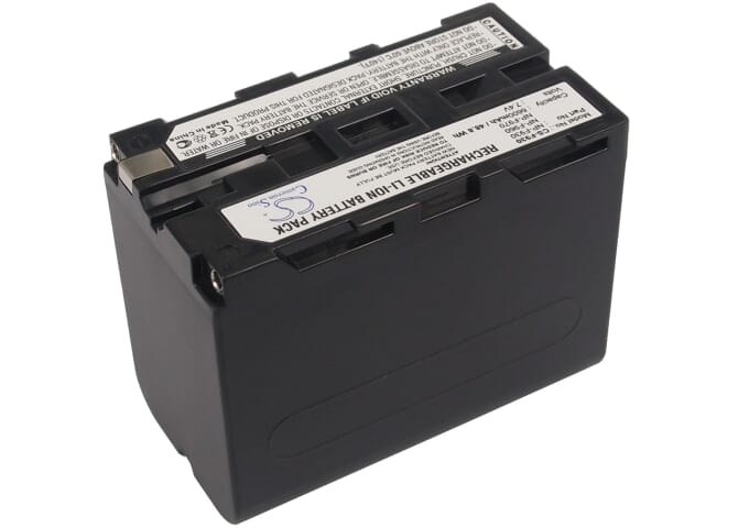 Blu-Basic Camcorder Batterie 7,2 V 6600mah