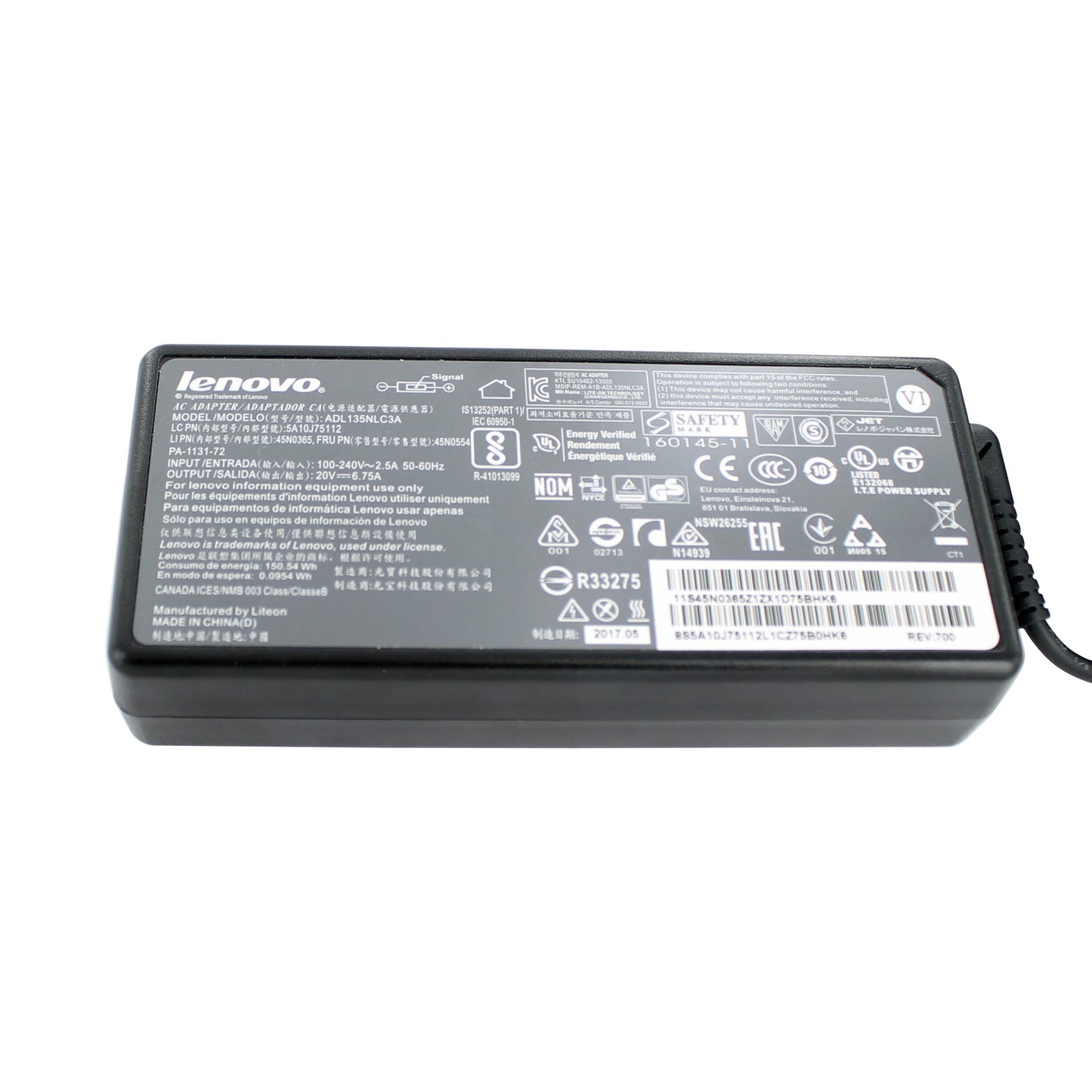Lenovo -Laptop -Adapter 135W