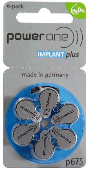 Power One Powerone Hörgeräteimplantat 675 Blister 6