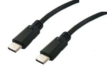 Private Marke USB3.1 Gen 2 Typ-C-Kabel 1 Meter schwarz