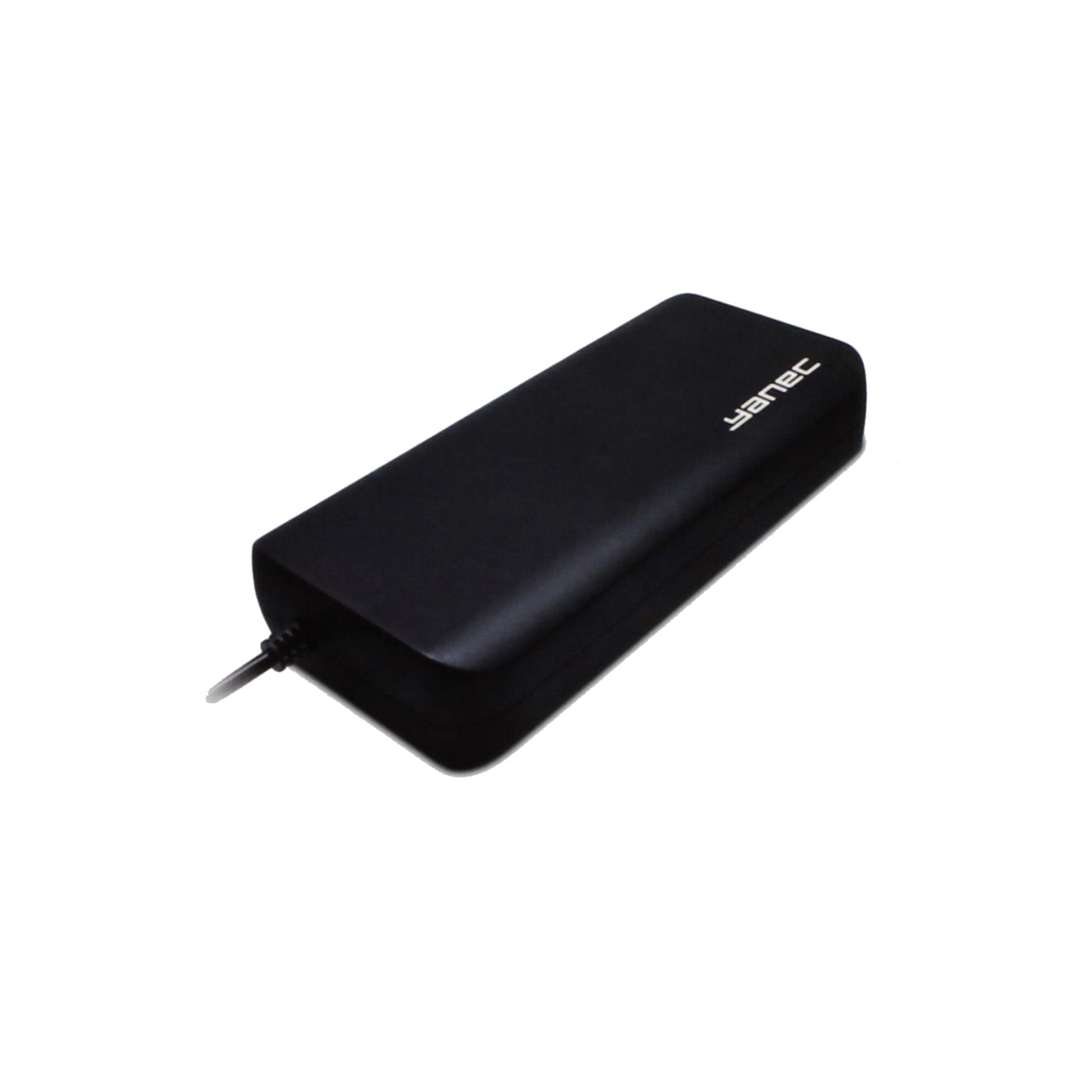 Yanec Universal Laptop Adapter 90W mit 8 Spitzen schwarz