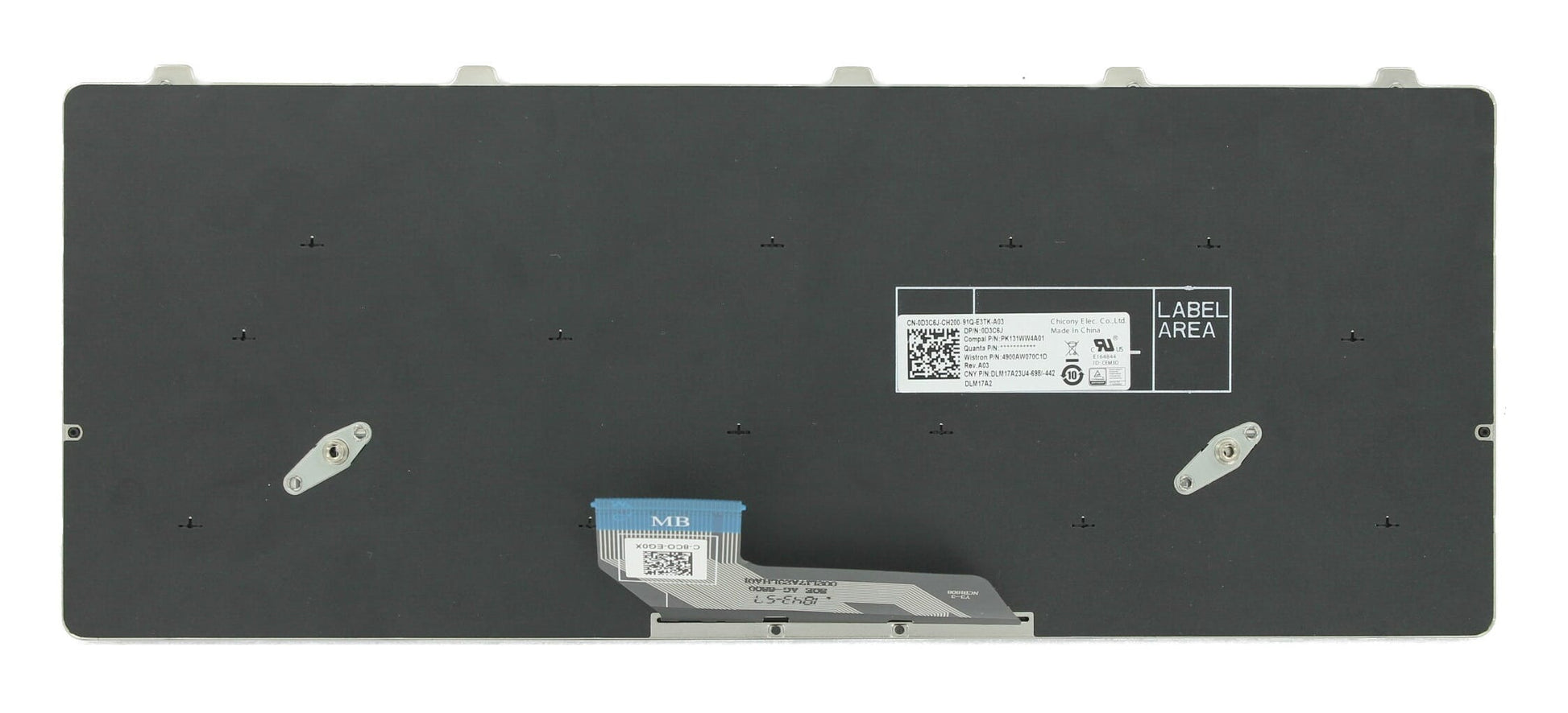 Dell Laptop Tastatur QWERTY Us