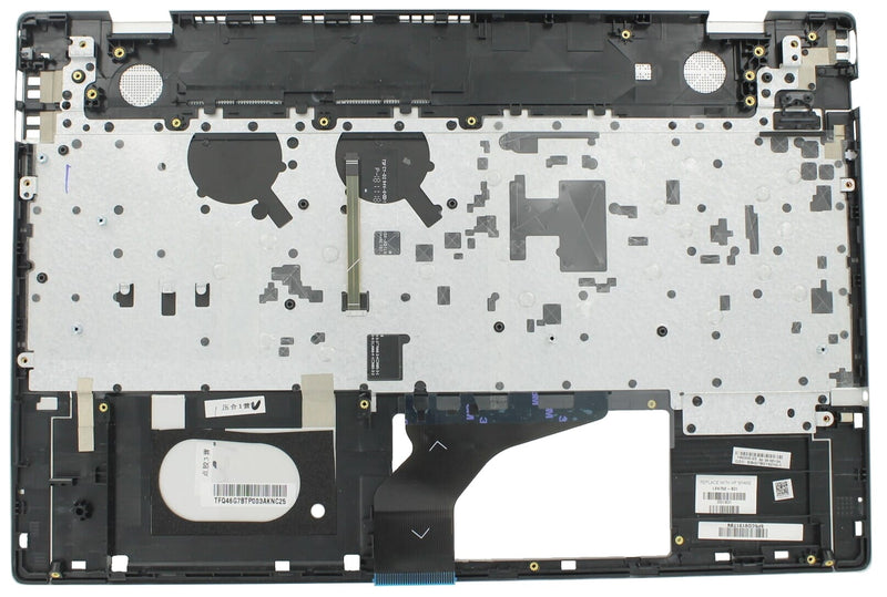 Hp laptop keyboard qwerty us top cover, pilver