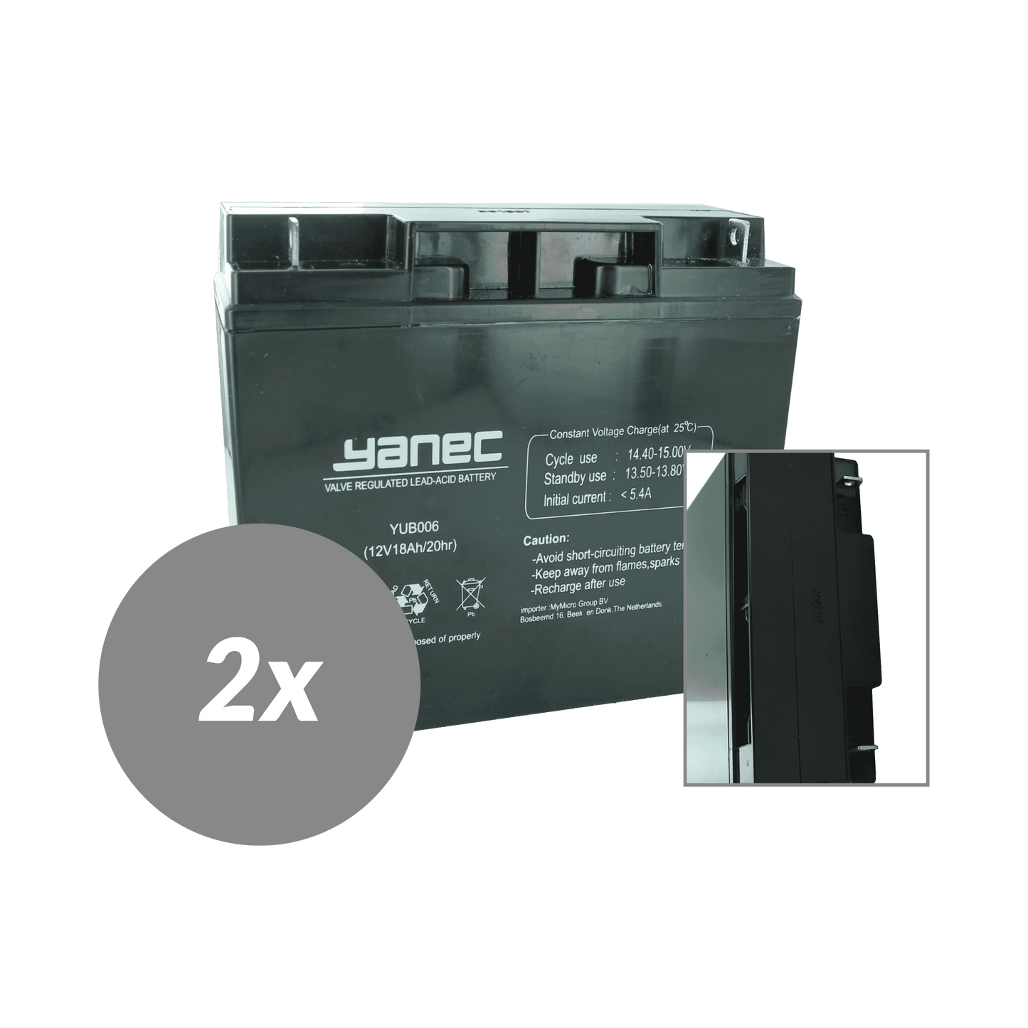 Yanec UPS Batterieersatz RBC7 (exkl. Kabel)
