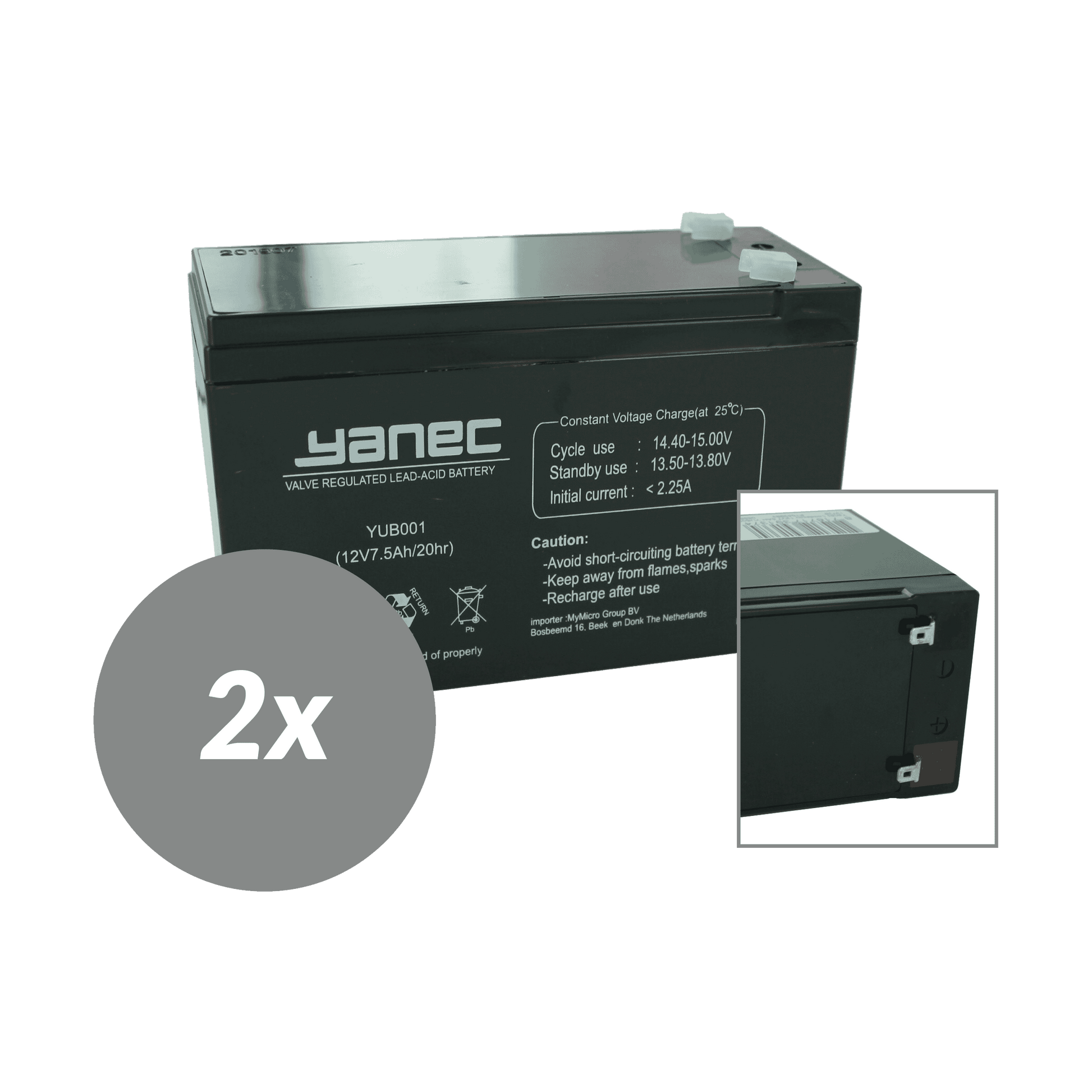 Yanec UPS Batterieersatz RBC5 (exkl. Kabel)