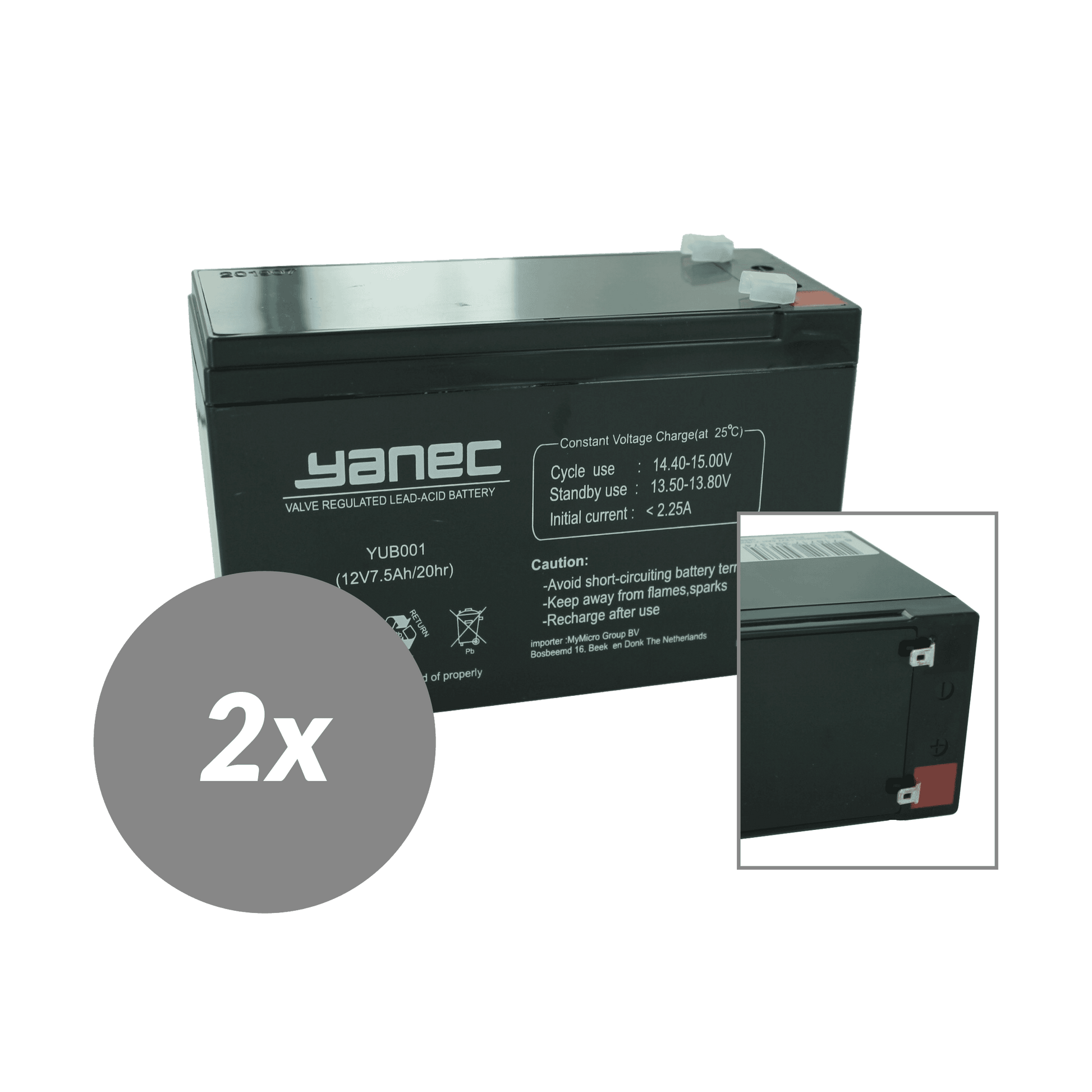 Yanec UPS -Batterieersatz RBC33 (exkl. Kabel)
