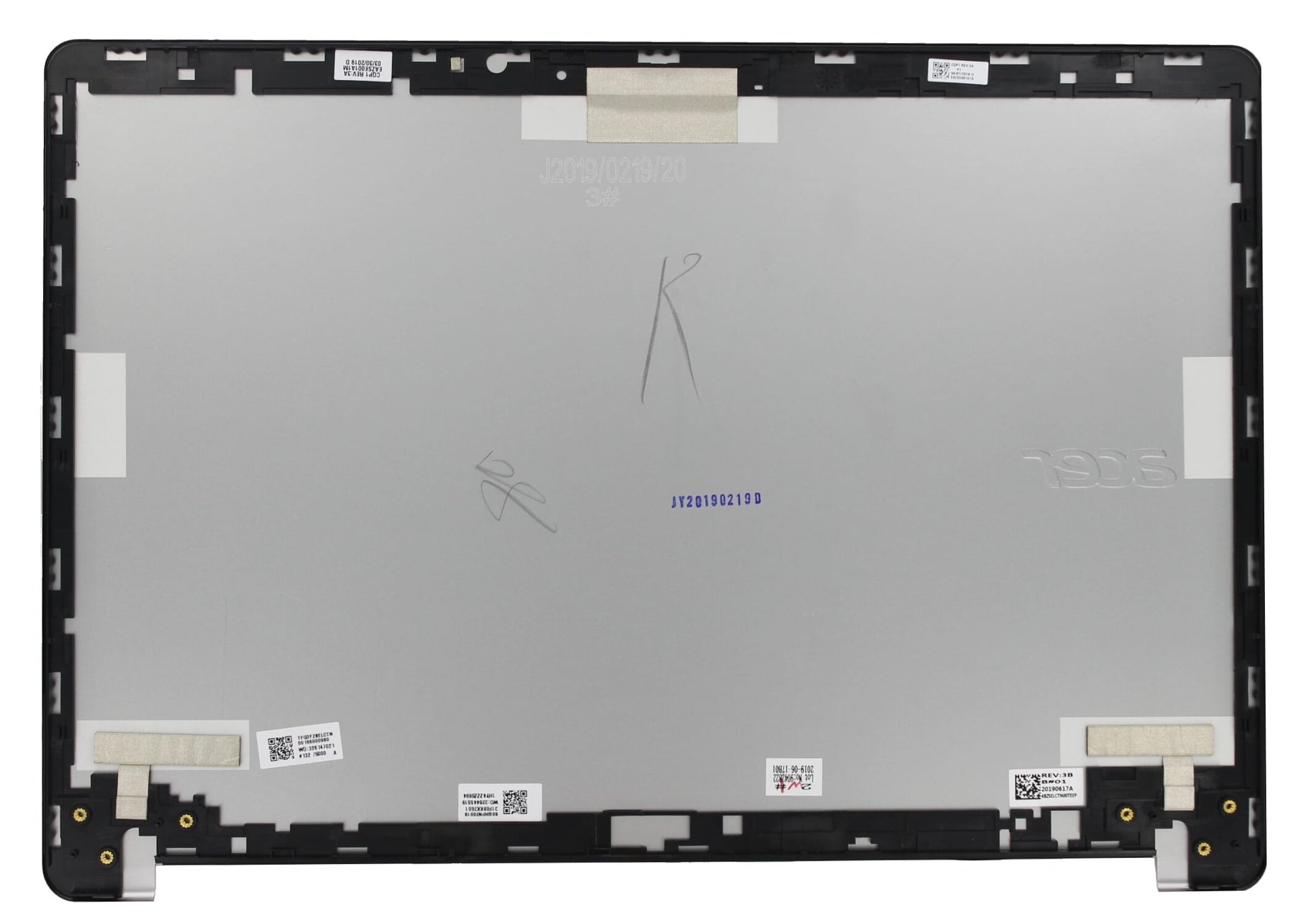 Acer Laptop LCD -Rückseite Silber