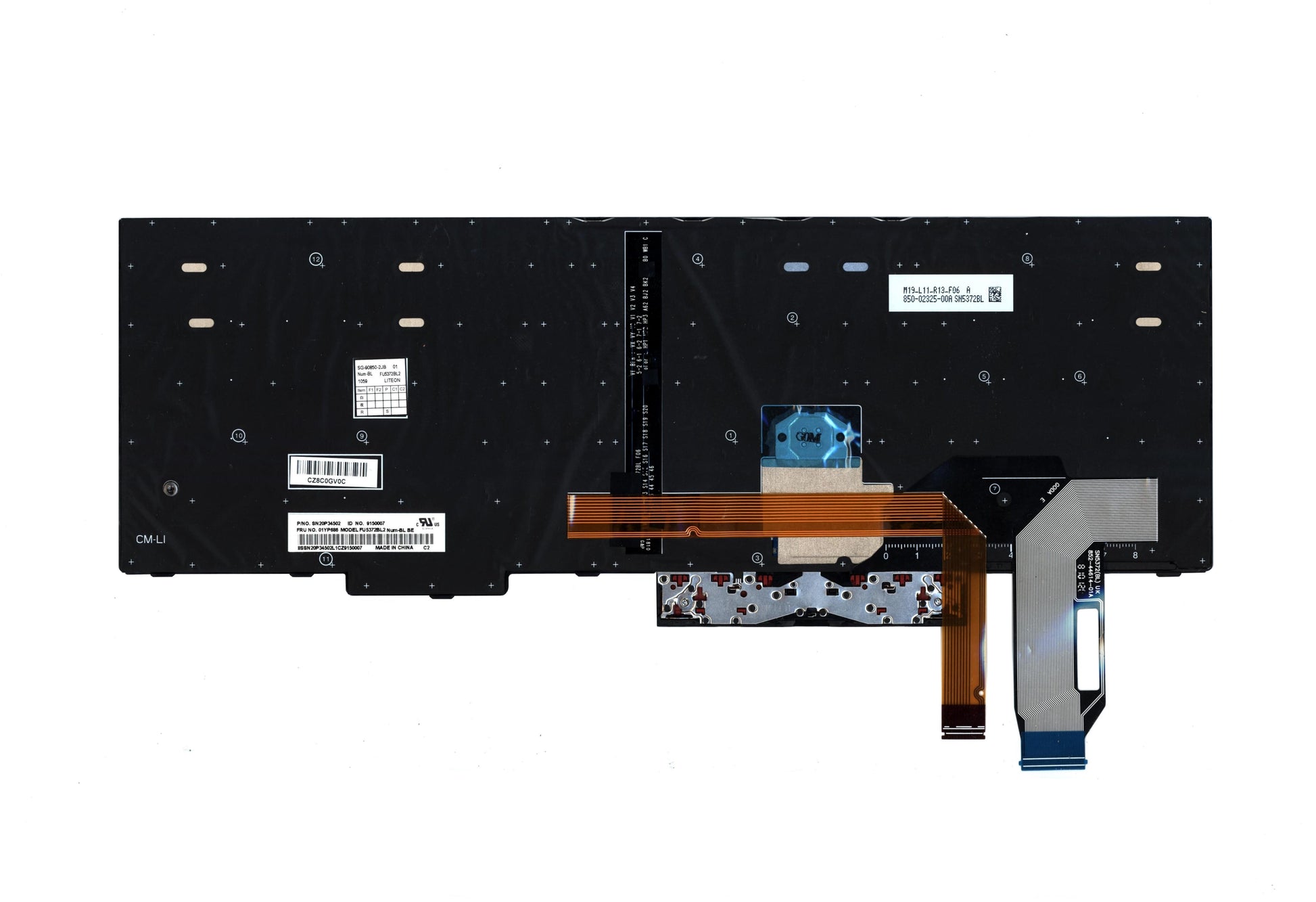 Lenovo -Laptop -Tastatur Aery BE, Hintergrundbeleuchtet