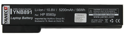 Yanec Laptop -Batterie 5200mah