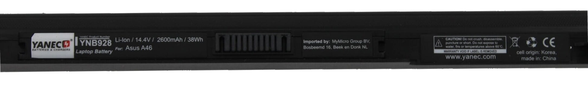 Yanec Laptop -Batterie 2600mah