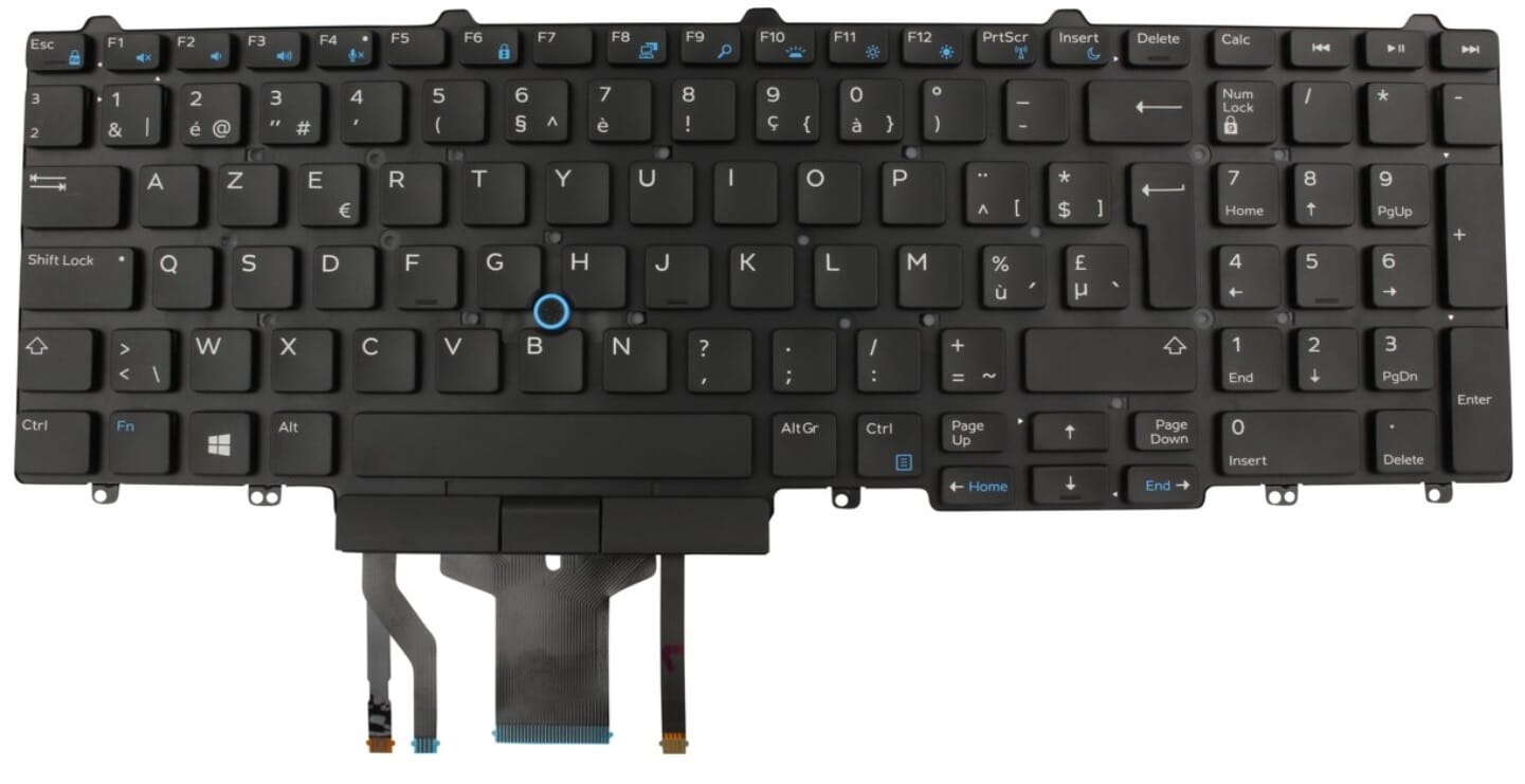 Dell -Laptop -Tastatur Aery sein