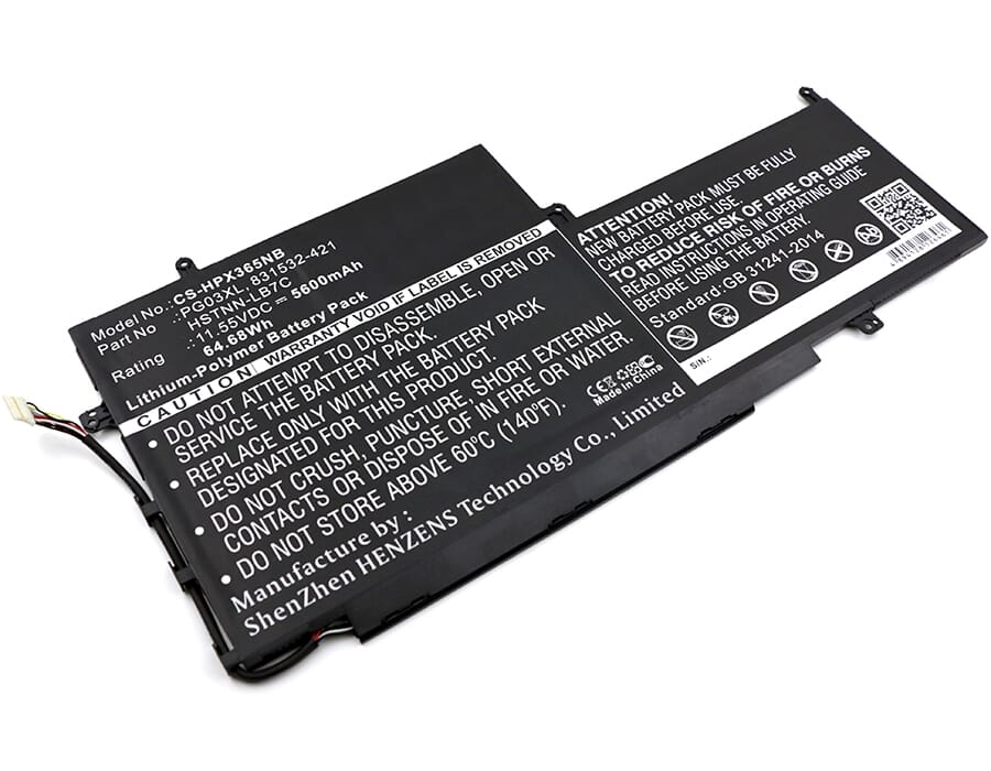 Ersatz -Laptop -Akku 5600mah
