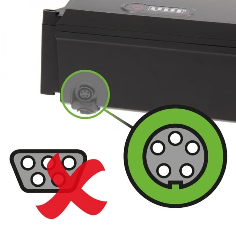 Phylion Joycube SF-06 Fahrradbatterie 48 V 10.5AH