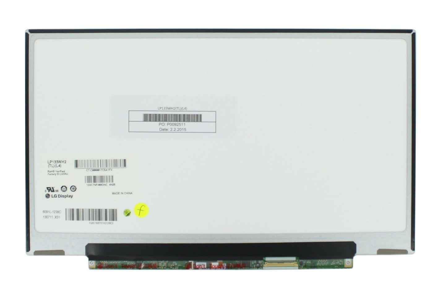 OEM 13,3 Zoll LCD -Bildschirm 1366x768 Gloss 40Pin