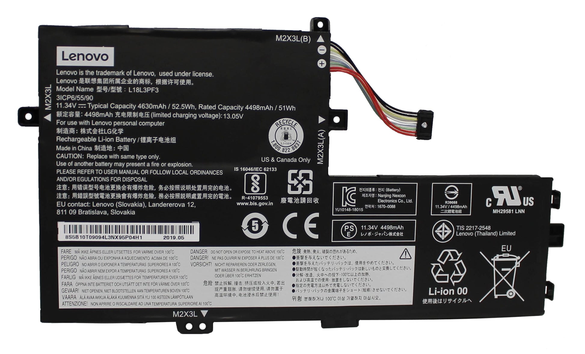 Lenovo -Laptop -Akku 4630 MAH